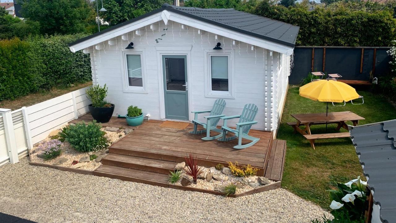 Cottage Le Cerf-Volant Saint-Aubin-Sur-Mer  Exteriér fotografie